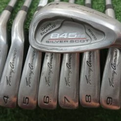 Tommy Armour 845Fs Steel Iron Set Stiff Flex Irons 3-Pw 0270553 Used Right Hand