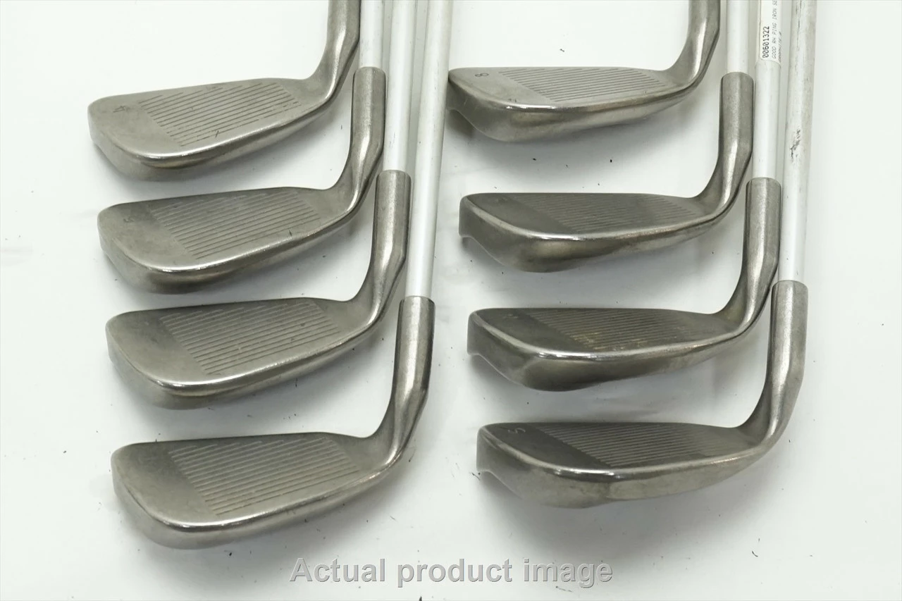 Ping Zing Orange Dot Iron Set 4-Pw, Sw Regular Karsten 101 Graphite 0601322 - Image 4