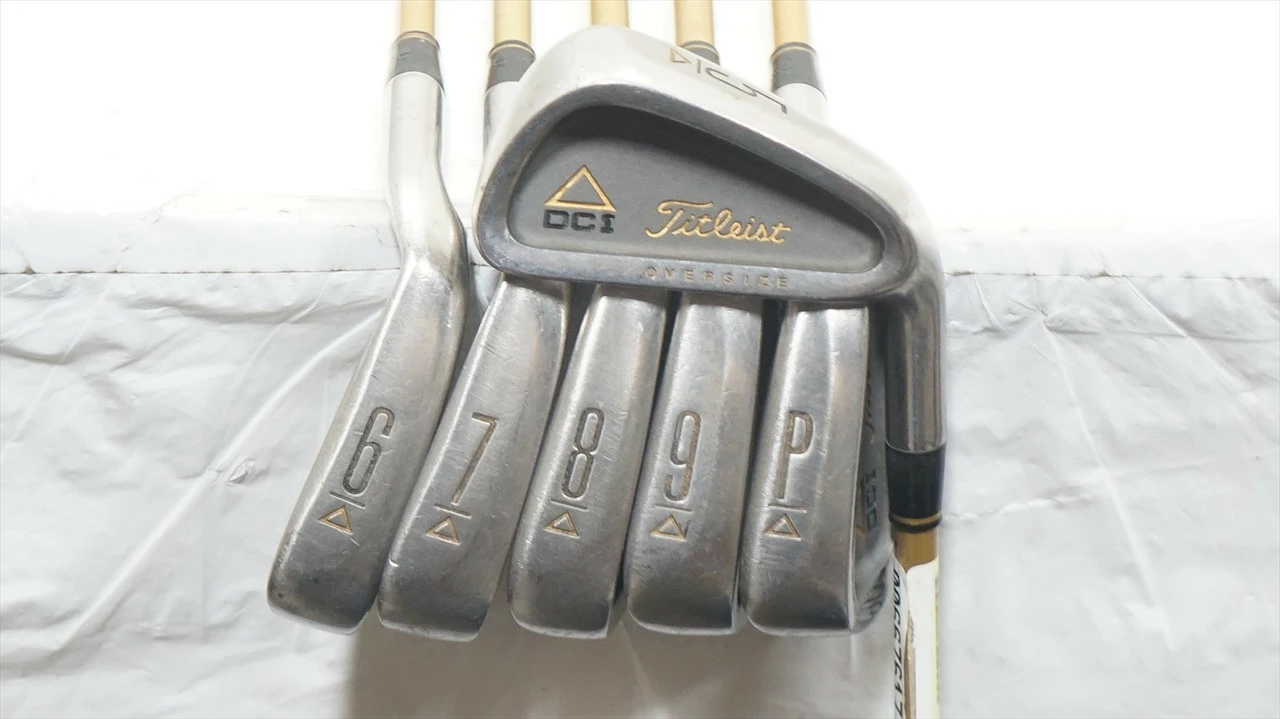 Titleist Dci Senior Oversize Iron Set 5-Pw Regular Tri Spec Graphite 0667617