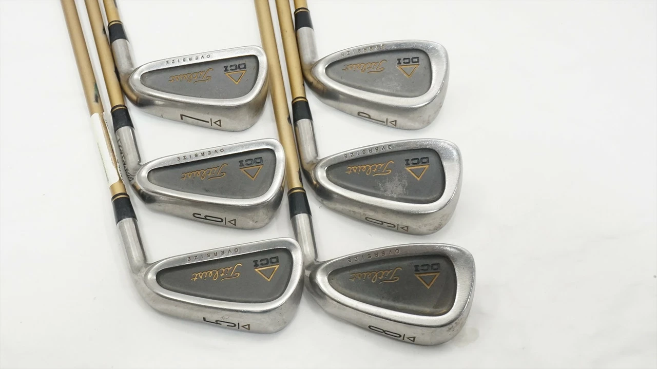 Titleist Dci Senior Oversize Iron Set 5-Pw Regular Tri Spec Graphite 0667617 - Image 4