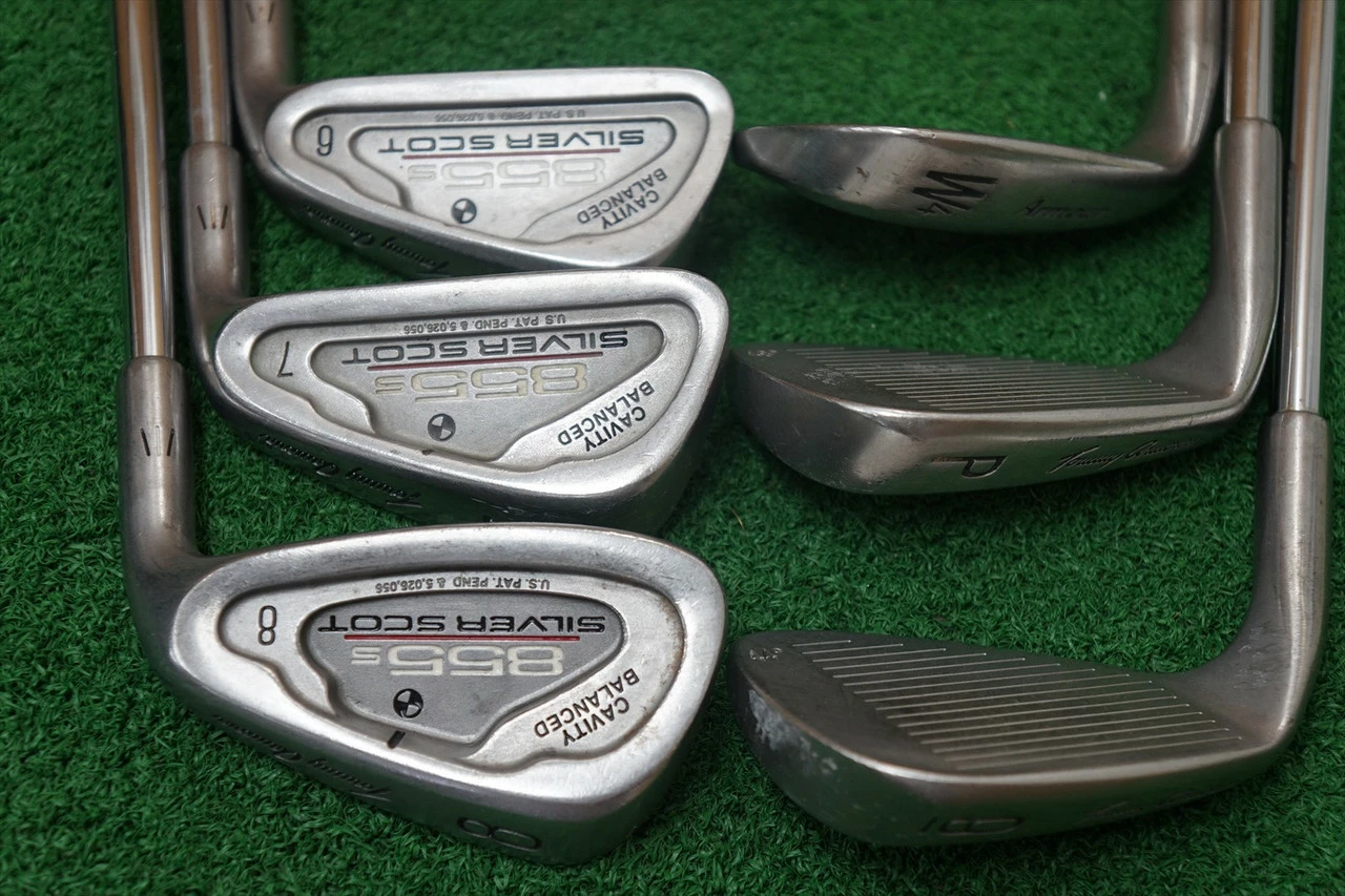 Tommy Armour 855S Silver Scot Steel Iron Set Stiff Flex Irons 6-Gw 0703849 - Image 4