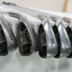 Ping G20 Yellow Dot Iron Set 6-Pw Senior Flex Cfs Steel 0870398 Left Hand Lh