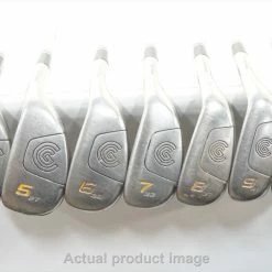 Cleveland Hi-Bore Iron Set 4-Pw Stiff Flex True Temper Steel 0887880 Good