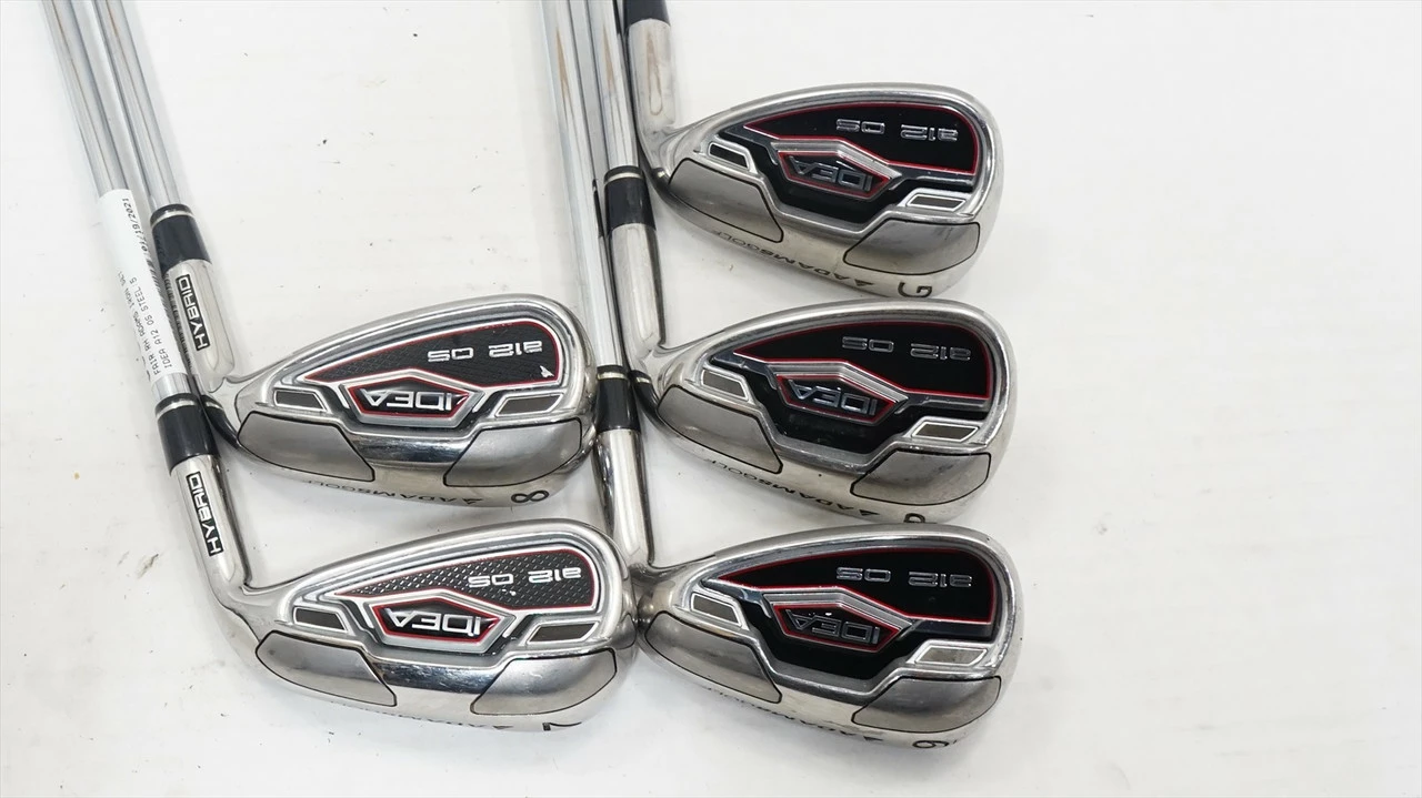 Adams Idea A12 Os Iron Set 7-Pw, Gw Regular Flex Steel 0889742 Fair - Image 4
