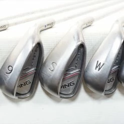 Ping Karsten Blue Dot Iron Set 6-Pw, Uw, Sw Stiff Ks 401 Plus 1" 0892059 Good