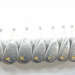 Cleveland Hi-Bore Iron Set 3-Pw Regular Flex True Temper Steel 0896610 Good