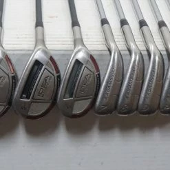 Adams Idea A12 Os Iron Set 4-6H 7-Pw, Gw Regular Flex Steel Plus 1" 0900312 Good