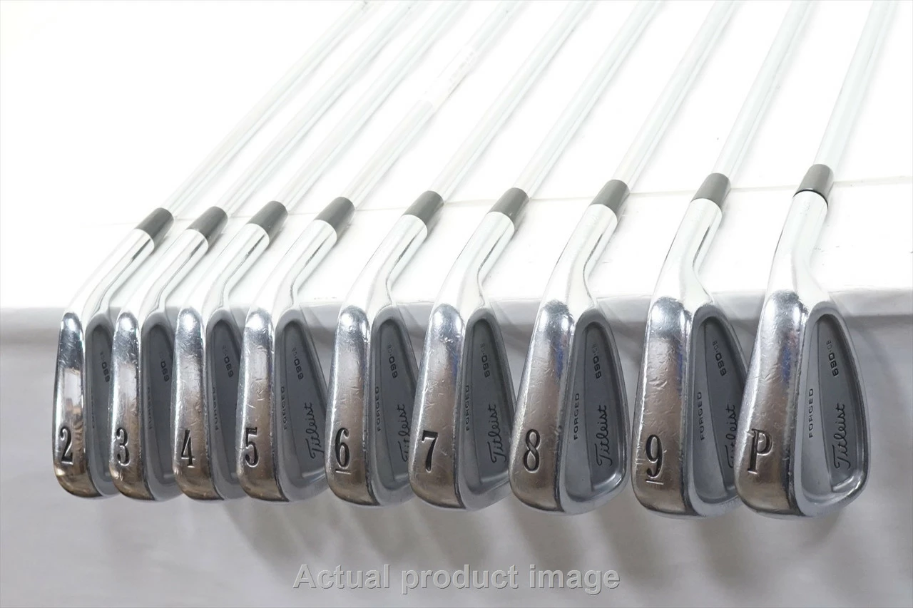 Titleist 690 Cb Forged Iron Set 2-Pw Stiff Flex Dynamic Gold Steel 0924081 Good