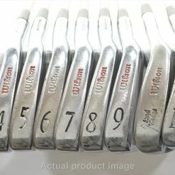 Wilson Staff Progressives Iron Set 4-Pw, Sw Stiff Flex Steel 0925847 Good