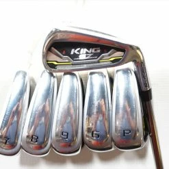 Cobra Speedzone Iron Set 6-Pw, Gw Senior Flex Recoil Esx Graphite 0928897 Good
