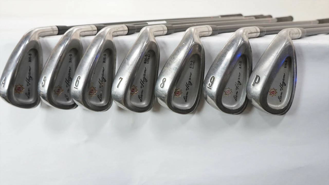 Ben Hogan Bh-5 Iron Set 4-Pw Regular Flex Apex Graphite 0932376 Good