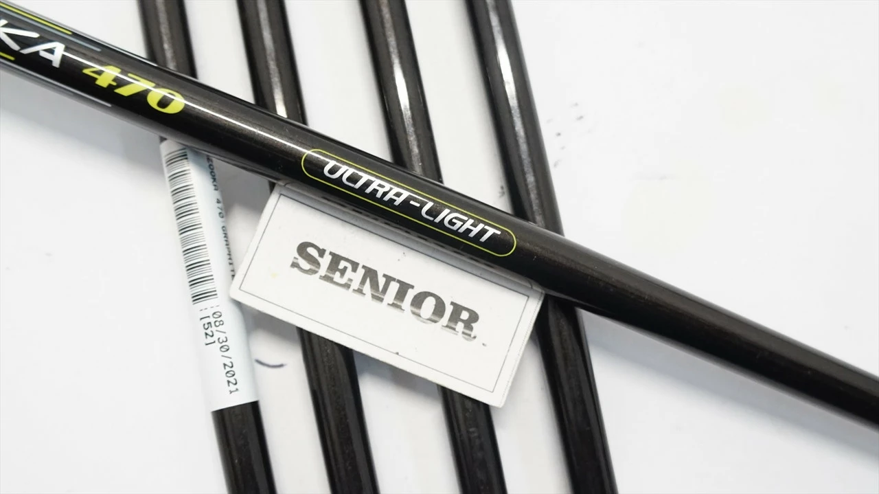 Tour Edge Bazooka 470 Iron Set 6-Pw Senior Flex Stock Graphite 0933000 Good - Image 3