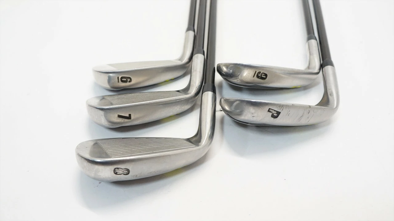 Tour Edge Bazooka 470 Iron Set 6-Pw Senior Flex Stock Graphite 0933000 Good - Image 6