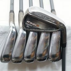 Cobra F6 Iron Set 6-Pw, Gw Senior Flex Ozik 65Q4 Graphite 0935371 Good
