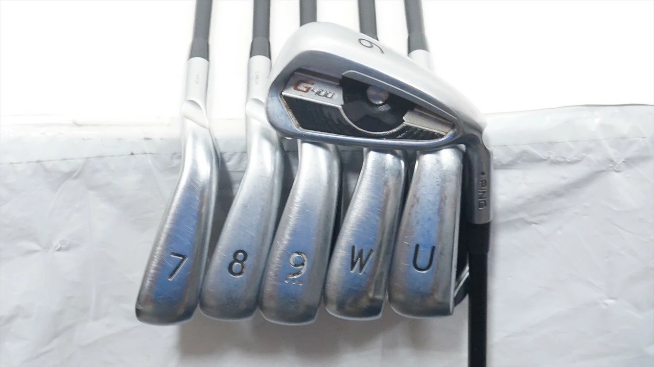 Ping G400 Iron Set 6-Pw, Uw Regular Flex Alta Cb Graphite 0940213 Good