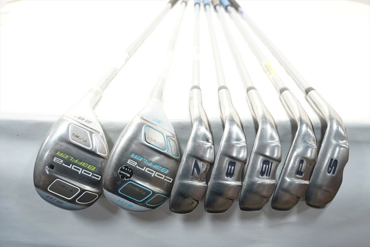 Cobra S3 Max Iron Set 5-6H 7-Pw, Sw Ladies Flex Graphite 0951158 Good