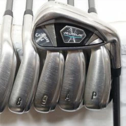 Callaway Rogue X Iron Set 6-Aw, Pw Regular Flex Synergy Graphite 0954621 Good