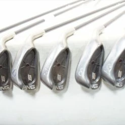 Ping Isi S Maroon Dot Iron Set 4-Pw Extra Stiff X65 Graphite Plus 3" 0954650
