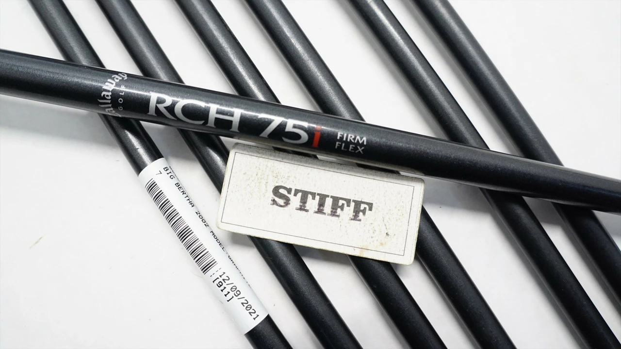 Callaway Big Bertha 2002 Model Iron Set 5-Pw Firm Rch 75I Graphite 0957386 Good - Image 3