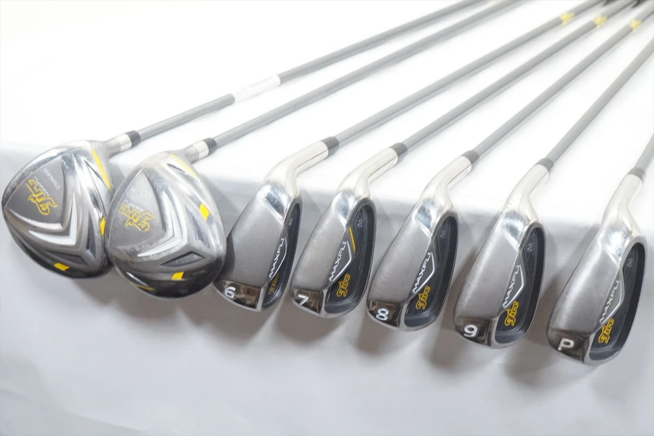 Maxfli Fire Iron Set 3, 5 Wood 6-Pw Ladies Flex Graphite 0960025 Good