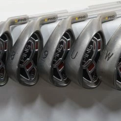 Ping G15 Iron Set 7-Pw, Uw Regular Flex Awt Steel 0961417 Good