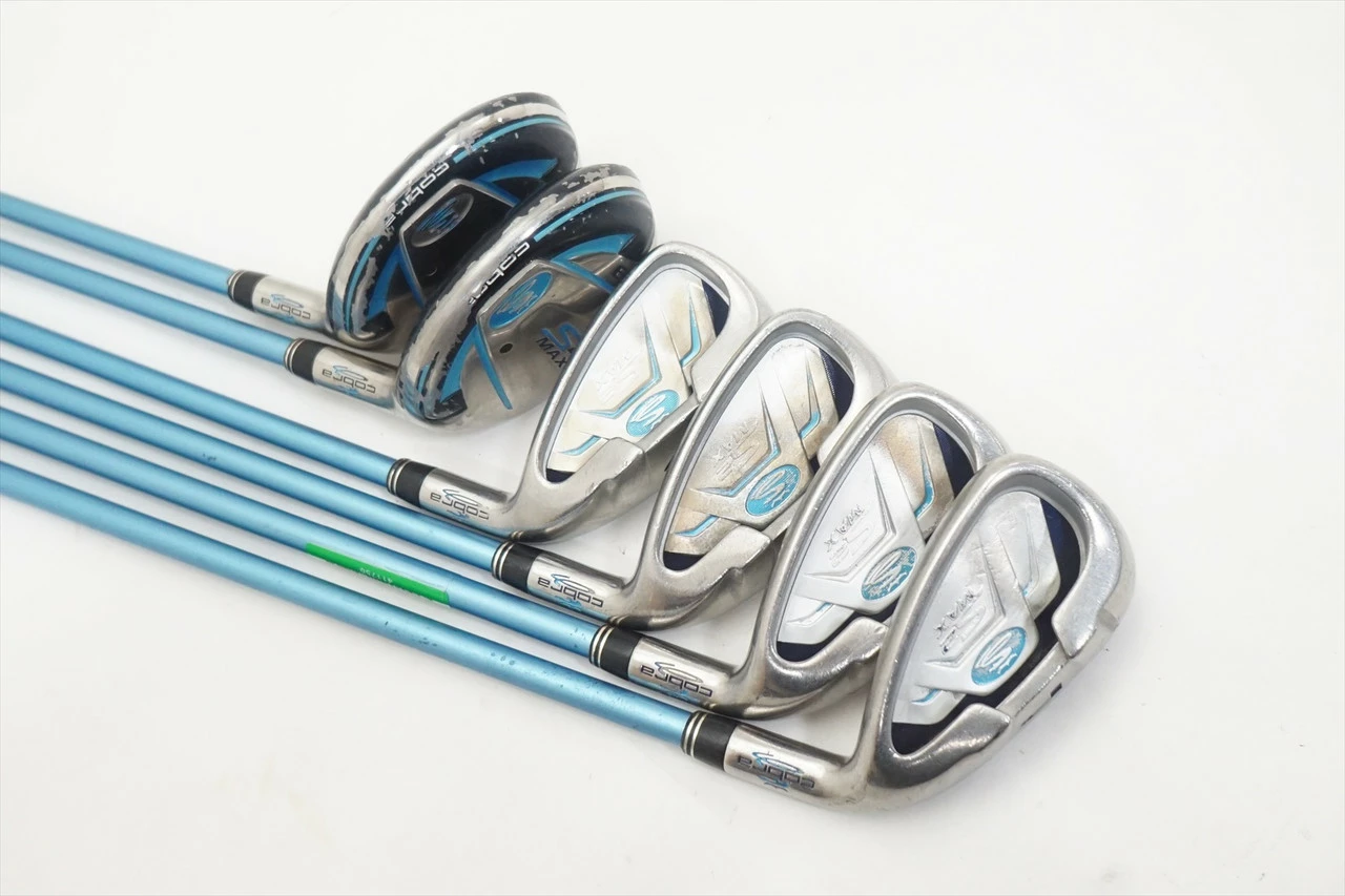 Cobra S2 Max Combo Iron Set 5-6H 7-Pw Ladies Aldila Dvs-Hl 50 Graphite 0961454 - Image 4