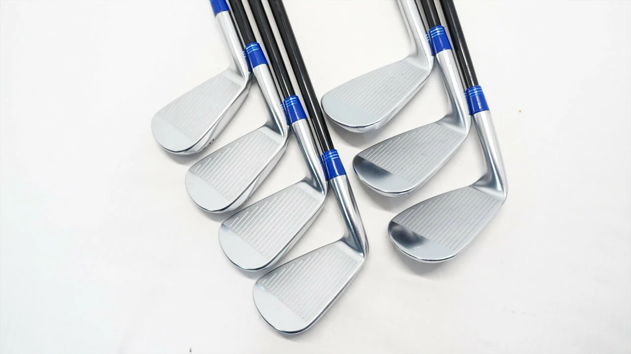 Srixon Zx5/Zx7 Iron Set 5-Pw, Aw Regular Tensi Blue Graphite 0961929 Excellent - Image 4