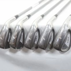 Adams Idea A7Os Iron Set 7-Pw, Sw Ladies Flex Grafalloy Graphite 0962442 Good