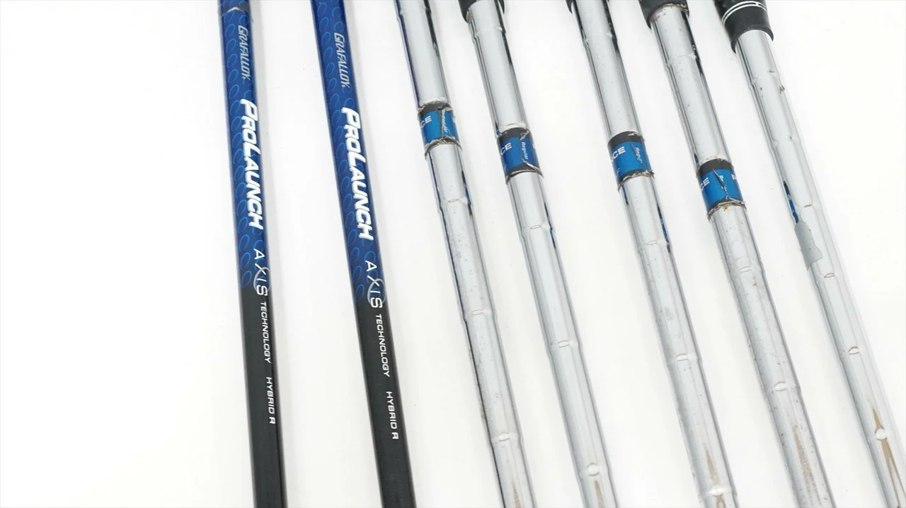 Adams Idea A7Os Combo Iron Set 4-5H 6-Pw Regular Flex Steel 0965231 Good - Image 2