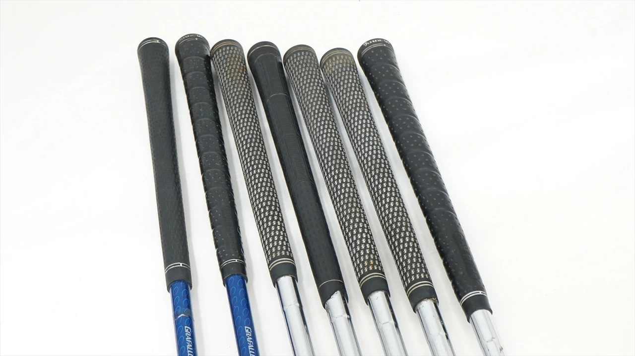 Adams Idea A7Os Combo Iron Set 4-5H 6-Pw Regular Flex Steel 0965231 Good - Image 3