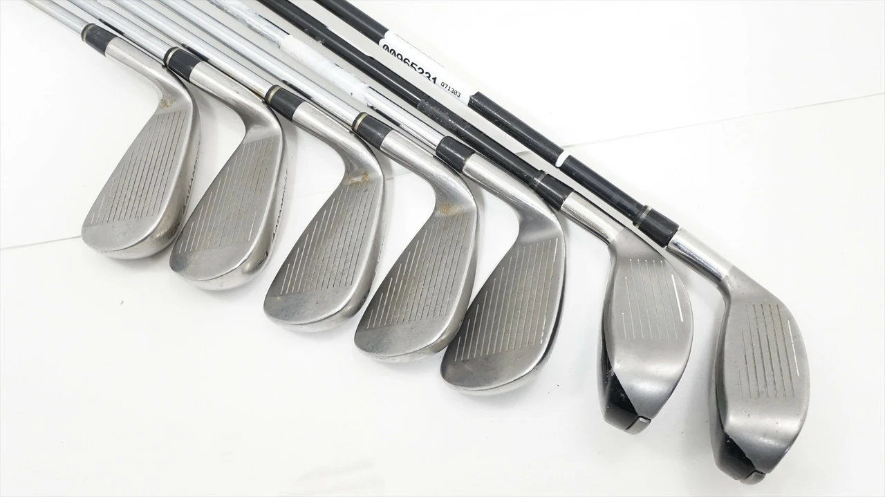 Adams Idea A7Os Combo Iron Set 4-5H 6-Pw Regular Flex Steel 0965231 Good - Image 4