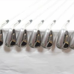 Adams Idea A7 Iron Set 5-Pw, Gw Stiff Flex Stock Steel 0966963 Good