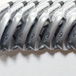 Ping I25 Black Dot Iron Set 3-Pw Stiff Flex Cfs Steel 0967966 Good