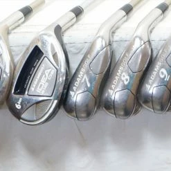 Adams Idea A12 Os Iron Set 5-6H 7-Pw Ladies Flex Graphite 0968392 Good