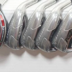 Adams Idea A12 Os Combo Iron Set 6H-Pw Stiff Flex Stock Steel 0968422 Good