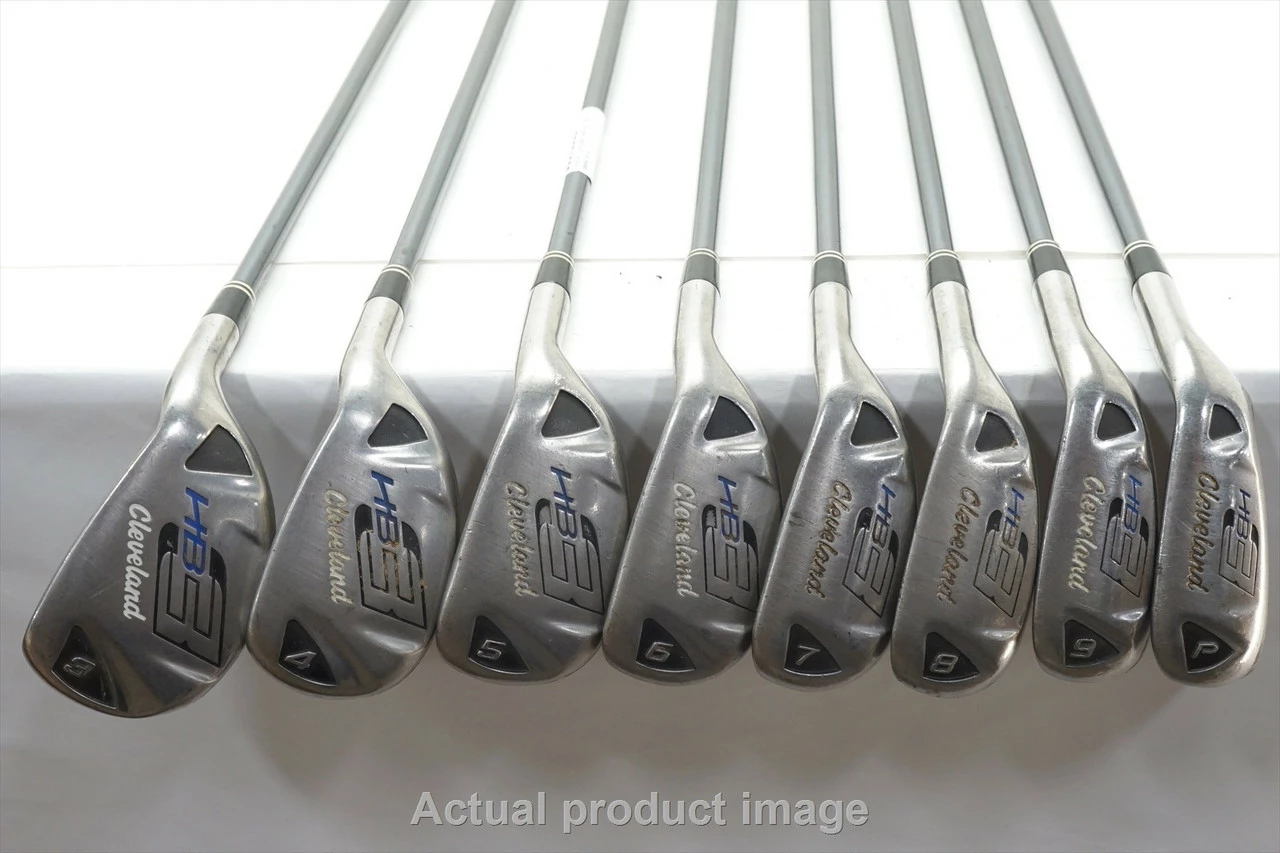 Cleveland Hb3 Iron Set 3-Pw Senior Flex Action Ultralite Graphite 0970383 Fair