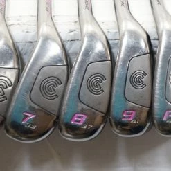 Cleveland Hi-Bore W-Series Iron Set 6-Pw Ladies Flex Graphite 0971334 Good
