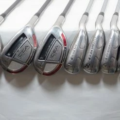 Adams Idea A12 Os Iron Set 4-6H, 7-Pw Regular Flex Steel Plus 1" 0976555 Good
