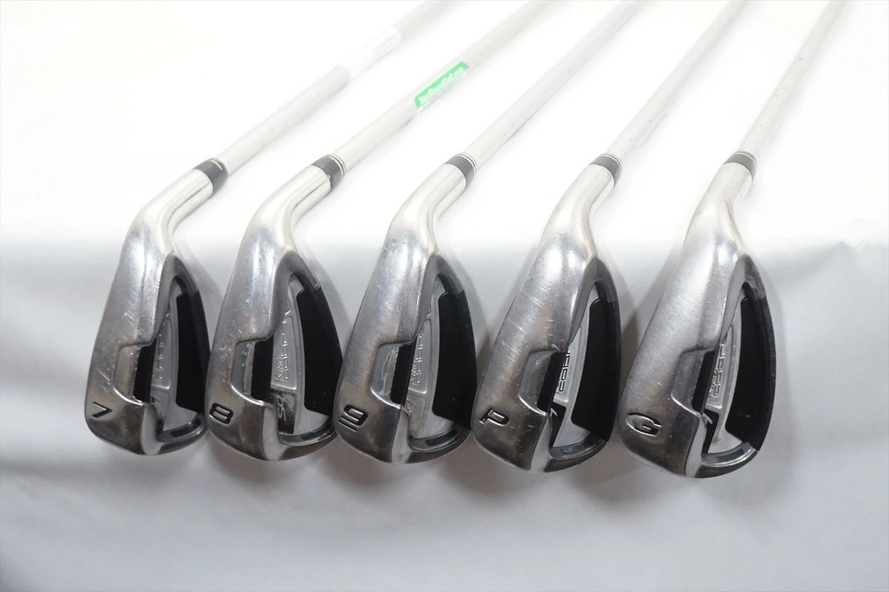 Cobra S9 Women Iron Set 7-Pw, Gw Ladies Flex Aldila Dvs-2 Graphite 0976713 Good