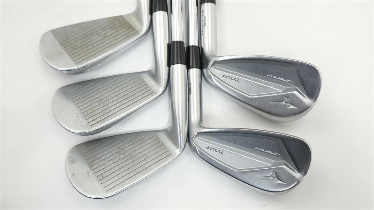 Mizuno Jpx 919 Tour Iron Set 6-Pw Stiff Flex Kbs Tour 120 Steel 0977905 Good - Image 4