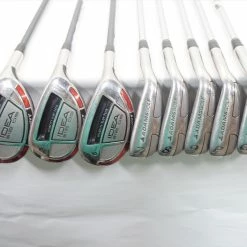 Adams Idea A12 Os Iron Set 4-6H 7-Pw, Gw Stiff Flex Stock Steel 0980570 Good