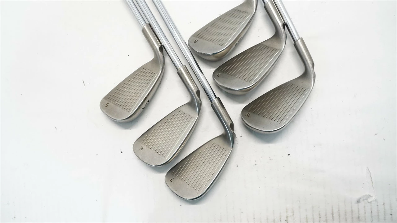 Ping G15 White Dot Iron Set 5-Pw Stiff Flex Awt Steel 0980578 Good - Image 4