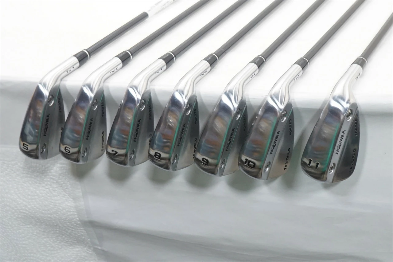 Honma Tw-X 2020 Iron Set 5 Thru 11 Regular Flex Vizard Graphite 0980939 Mint