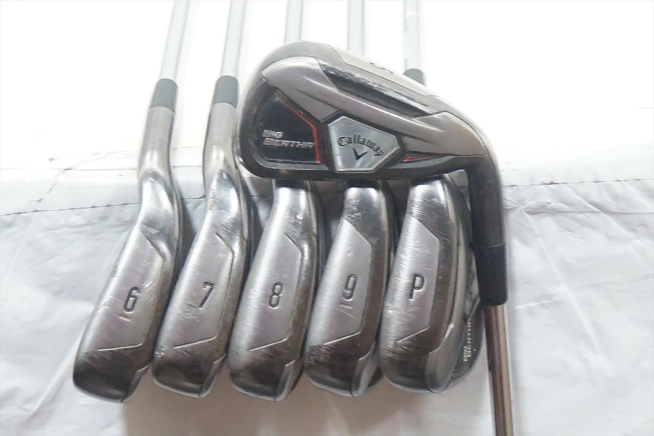 Callaway Big Bertha 2015 Iron Set 5-Pw Regular Flex Steel 0982779 Good
