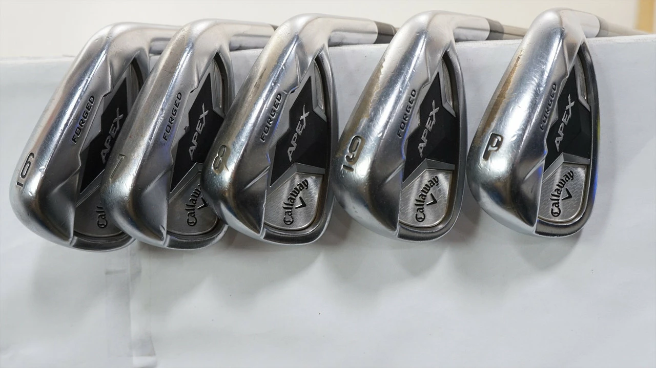 Callaway Apex 19 Iron Set 6-Pw Regular Flex Recoil Zt9 460 Graphite 0985246 Fair