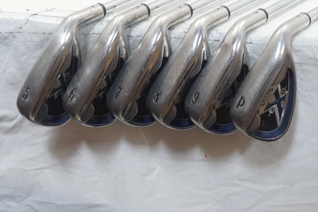 Callaway X-20 Iron Set 5-Pw Uniflex Flex Steel 0986032 Good