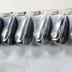 Cobra Radspeed One Length Iron Set 5-Pw, Gw Stiff Kbs Tour 80 Steel 0987673 Mint