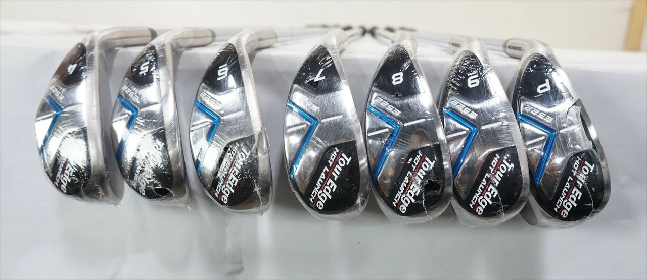 New Tour Edge Hot Launch E522 Iron-Wood Iron Set 4-Pw Stiff 0988301 Left Hand Lh