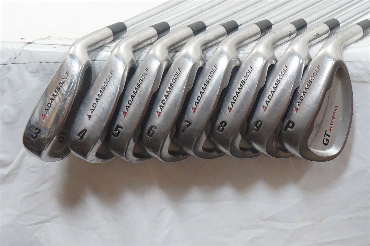 Adams Gt Xtreme Iron Set 3-Pw Regular Flex True Temper Steel 0989594 Good