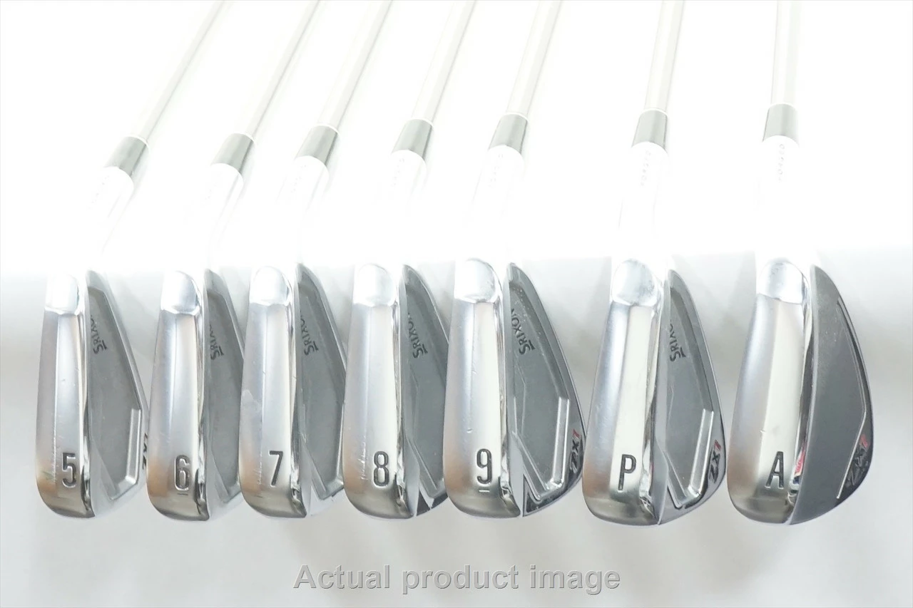 Srixon Zx7 Iron Set 5-Pw, Aw Extra Stiff Steelfiber I110 Cw 0990566 Mint